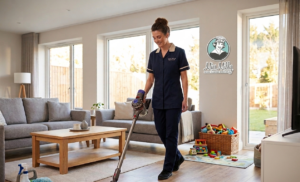 maid service helping reduce cleaning stress in busy household home cleaning services Surrey